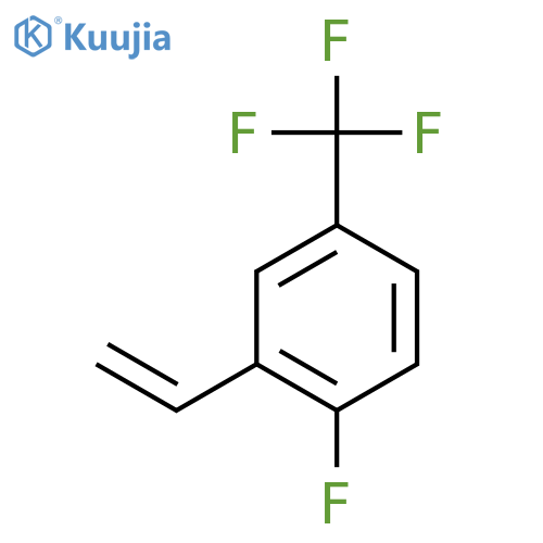2-Fluoro-5-(trifluoromethyl)styrene structure