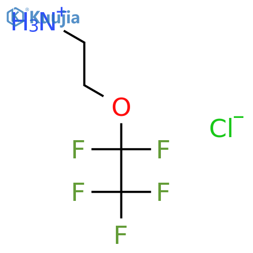 2-(Pentafluoroethyloxy)ethylamine hydrochloride structure