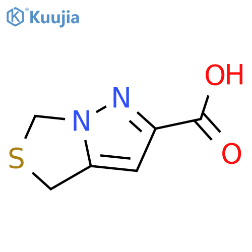 4,6-dihydropyrazolo[1,5-c]thiazole-2-carboxylic acid structure
