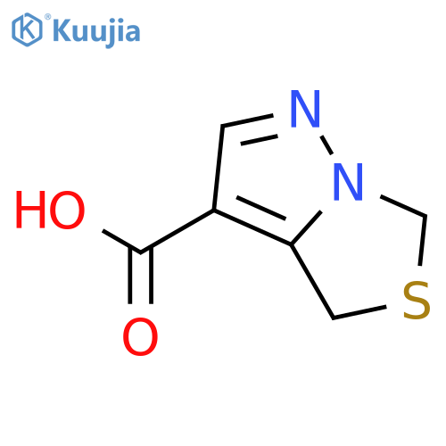 4,6-dihydropyrazolo[1,5-c]thiazole-3-carboxylic acid structure