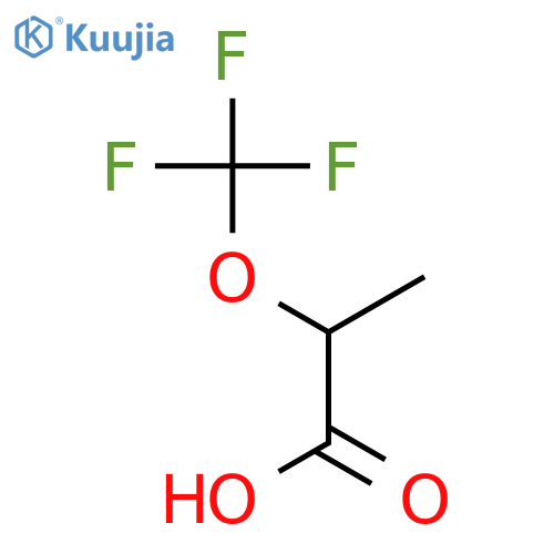(2s)-2-(trifluoromethoxy)propanoic Acid structure