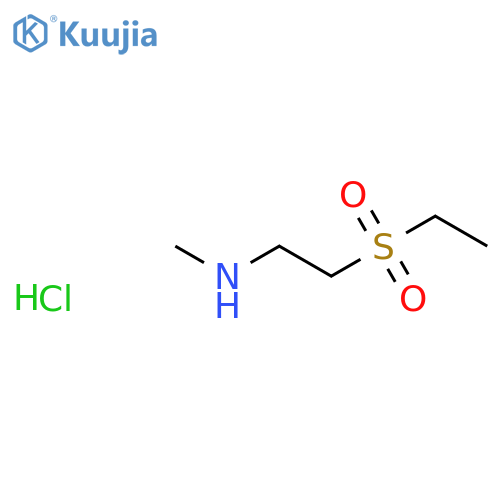 2-(ethylsulfonyl)-N-methylethanamine structure