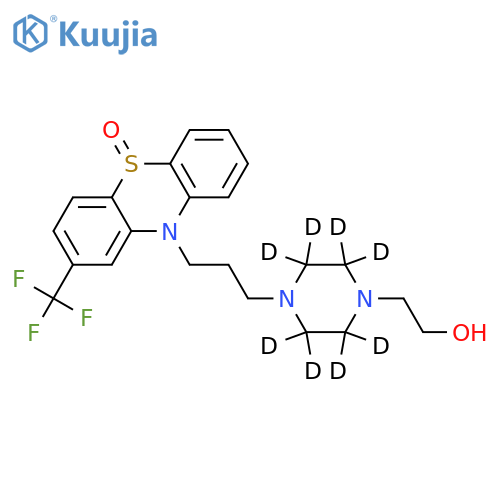 Fluphenazine-d8 Sulfoxide Dihydrochloride structure
