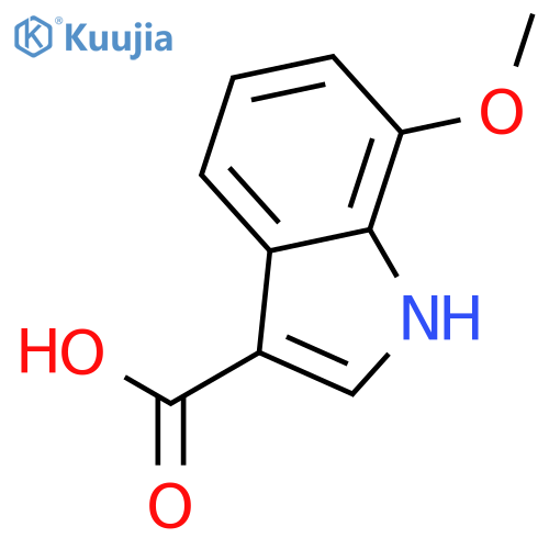 7-Methoxy-1H-indole-3-carboxylic acid structure