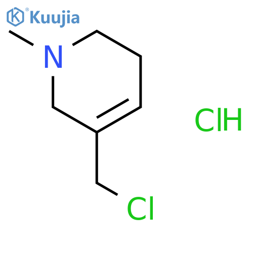 5-(chloromethyl)-1-methyl-1,2,3,6-tetrahydropyridine hydrochloride structure