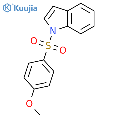 1H-Indole, 1-[(4-methoxyphenyl)sulfonyl]- structure