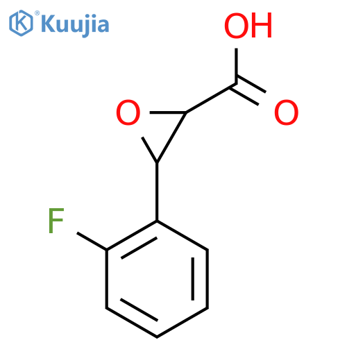 3-(2-Fluorophenyl)oxirane-2-carboxylic acid structure