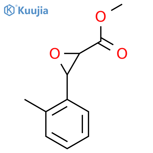Methyl 3-(2-methylphenyl)oxirane-2-carboxylate structure