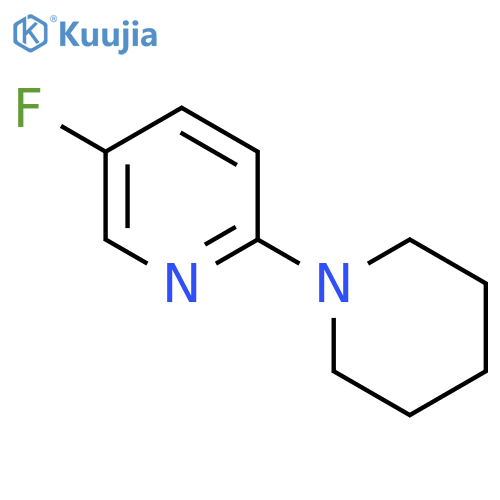5-Fluoro-2-piperidinopyridine structure