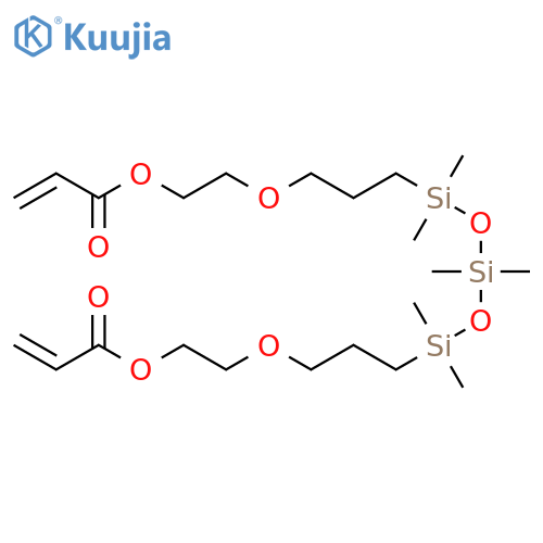 Polysiloxanes, di-Me,acrylate-terminated structure