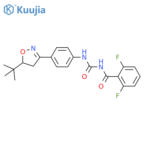 Benzamide, N-[[[4-[5-(1,1-dimethylethyl)-4,5-dihydro-3-isoxazolyl]phenyl]amino]carbonyl]-2,6-difluoro- structure