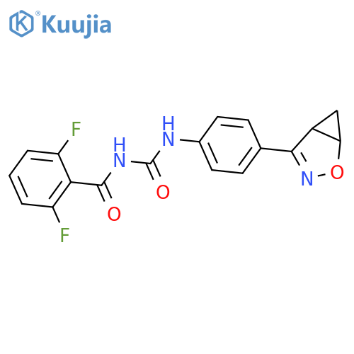 Benzamide, 2,6-difluoro-N-[[[4-(2-oxa-3-azabicyclo[3.1.0]hex-3-en-4-yl)phenyl]amino]carbonyl]- structure