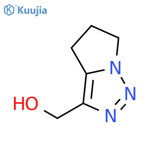 5,6-dihydro-4H-Pyrrolo[1,2-c][1,2,3]triazole-3-methanol structure
