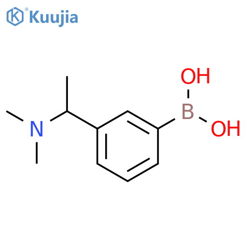 (3-1-(Dimethylamino)ethylphenyl)boronic acid structure