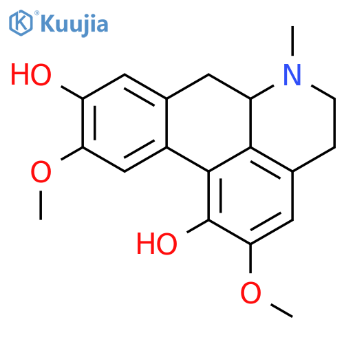 Benzo[6,7]cyclohept[1,2,3-ij]isoquinoline,4,5,6,6a,7,8-hexahydro-1,2,10,11-tetramethoxy-6-methyl-, (6aS)- structure