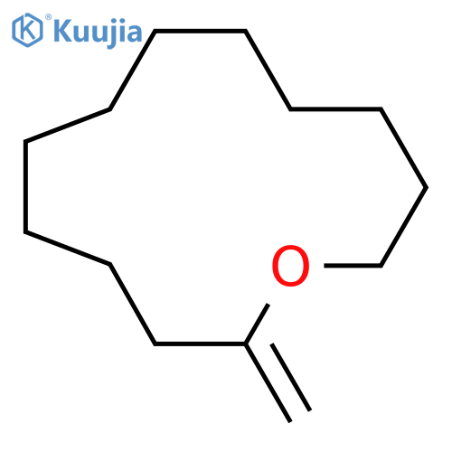 Oxacyclotridecane, 13-methylene- structure