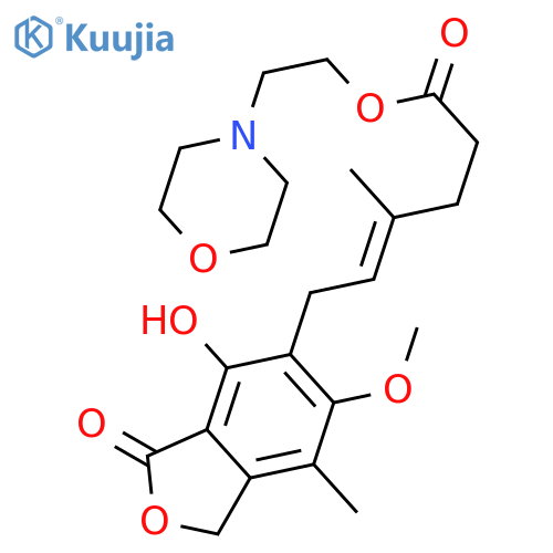 Mycophenolate mofetil structure