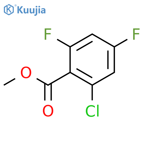 Methyl 2-chloro-4,6-difluorobenzoate structure