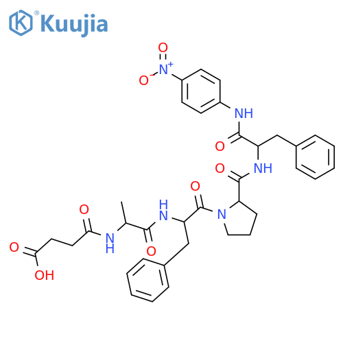 Suc-Ala-Phe-Pro-Phe-Pna structure