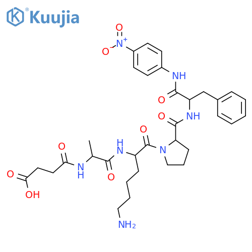 Suc-Ala-Lys-Pro-Phe-pNA structure