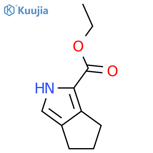 2,4,5,6-tetrahydro-Cyclopenta[c]pyrrole-1-carboxylic acid ethyl ester structure