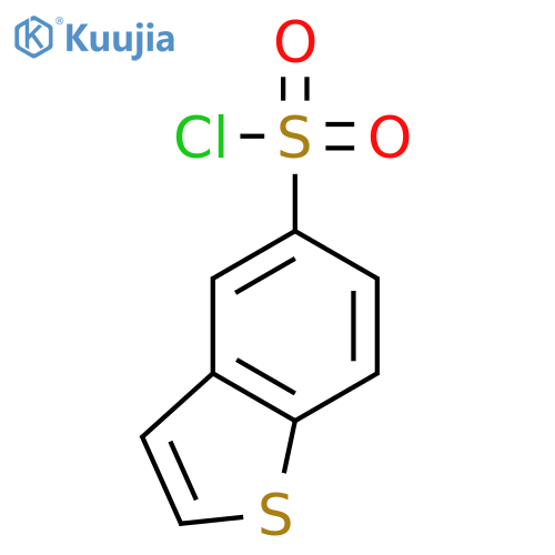 1-benzothiophene-5-sulfonyl chloride structure