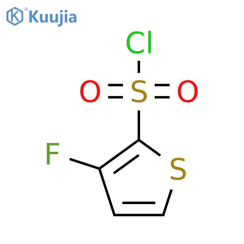 3-Fluorothiophene-2-sulfonyl chloride structure