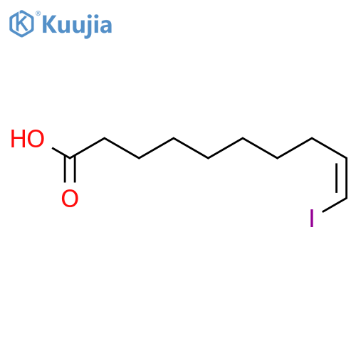 9-Decenoic acid, 10-iodo-, (9Z)- structure