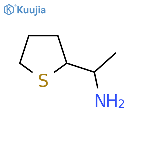 1-(thiolan-2-yl)ethan-1-amine structure