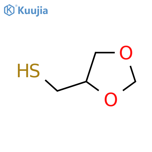 (1,3-dioxolan-4-yl)methanethiol structure