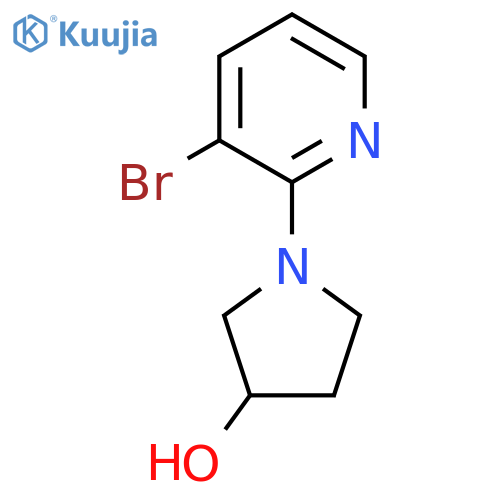 1-(3-Bromo-2-pyridinyl)-3-pyrrolidinol structure