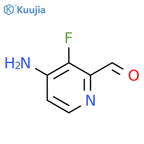 4-Amino-3-fluoropicolinaldehyde structure