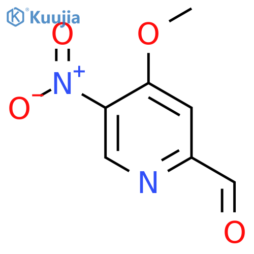 4-Methoxy-5-nitropicolinaldehyde structure
