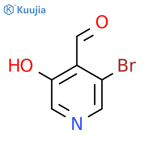 3-Bromo-5-hydroxyisonicotinaldehyde structure