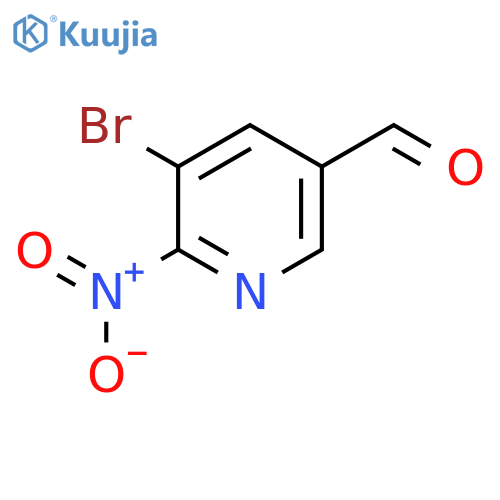 5-Bromo-6-nitronicotinaldehyde structure