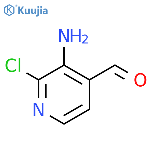 3-Amino-2-chloroisonicotinaldehyde structure