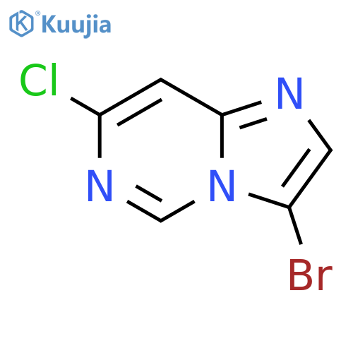 3-Bromo-7-chloroimidazo[1,2-c]pyrimidine structure