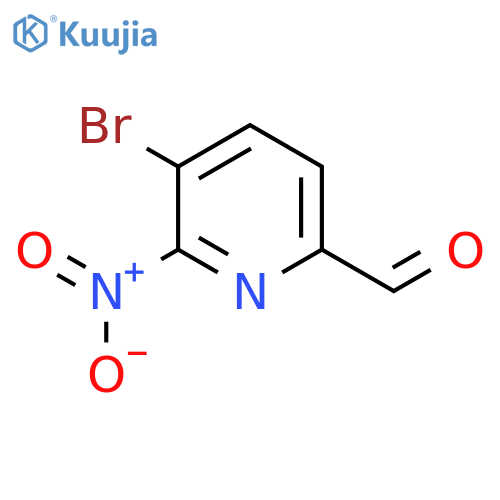 5-Bromo-6-nitropicolinaldehyde structure