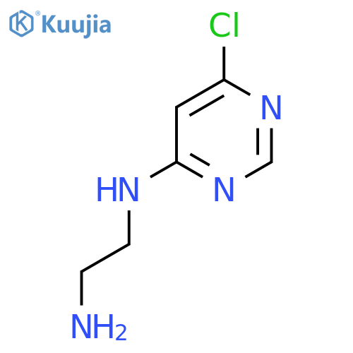N1-(6-Chloropyrimidin-4-yl)ethane-1,2-diamine structure