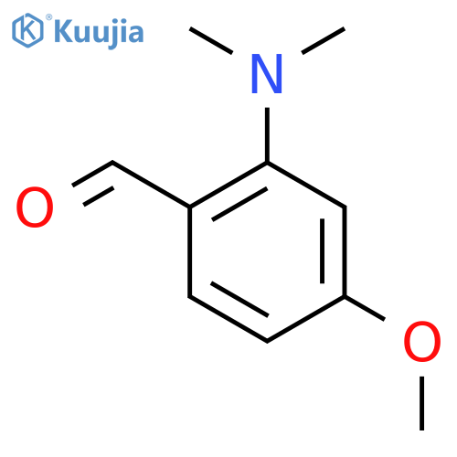 2-(Dimethylamino)-4-methoxybenzaldehyde structure