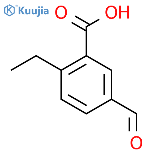 2-Ethyl-5-formylbenzoic acid structure
