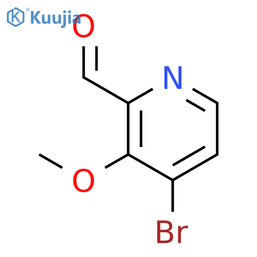 4-Bromo-3-methoxypicolinaldehyde structure