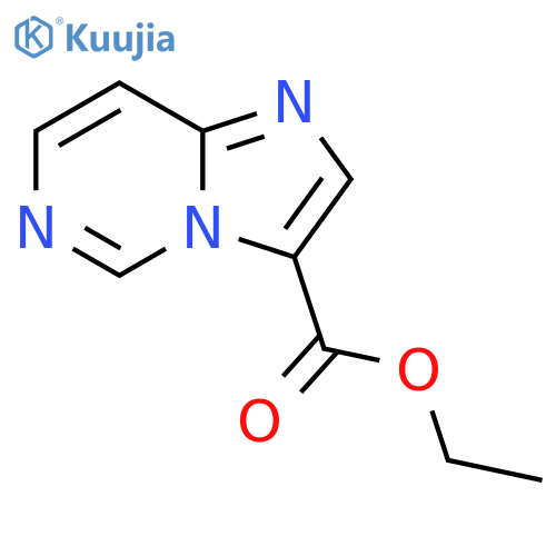 Imidazo1,2-Cpyrimidine-3-carboxylic Acid Ethyl Ester structure