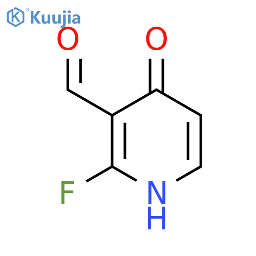2-Fluoro-4-hydroxynicotinaldehyde structure