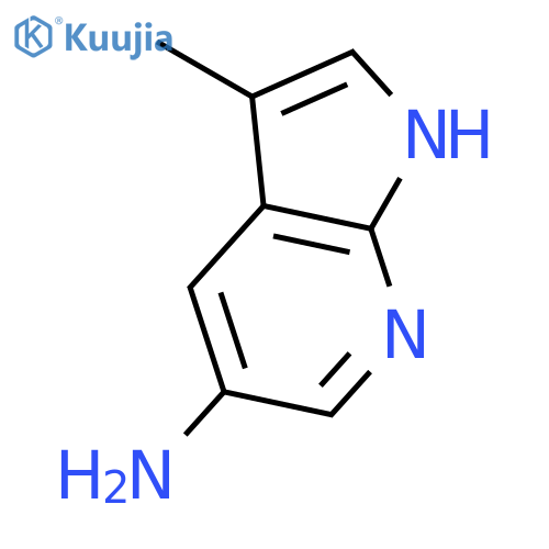 3-Methyl-1H-pyrrolo[2,3-b]pyridin-5-amine structure