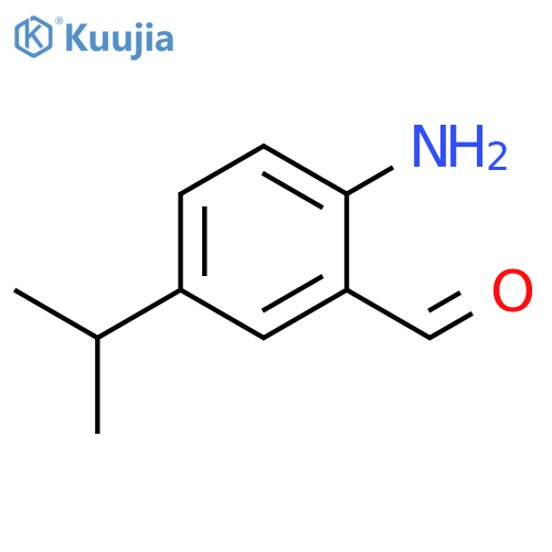 2-aMino-5-isopropylbenzaldehyde structure