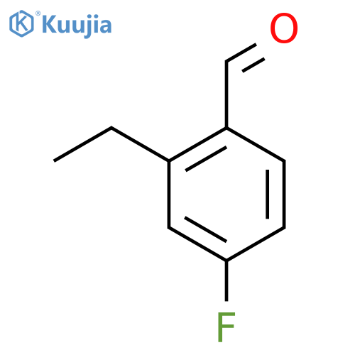 2-ethyl-4-fluorobenzaldehyde structure