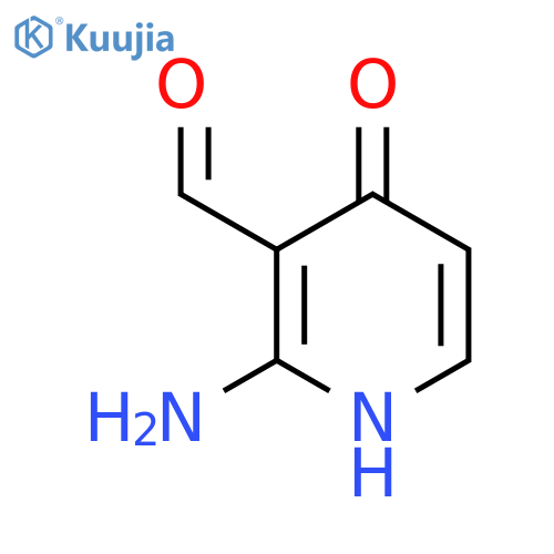 2-Amino-4-hydroxynicotinaldehyde structure