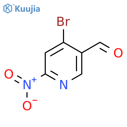 4-Bromo-6-nitronicotinaldehyde structure