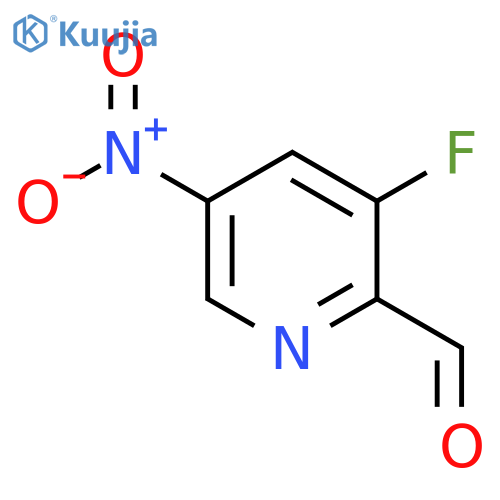 3-Fluoro-5-nitropicolinaldehyde structure